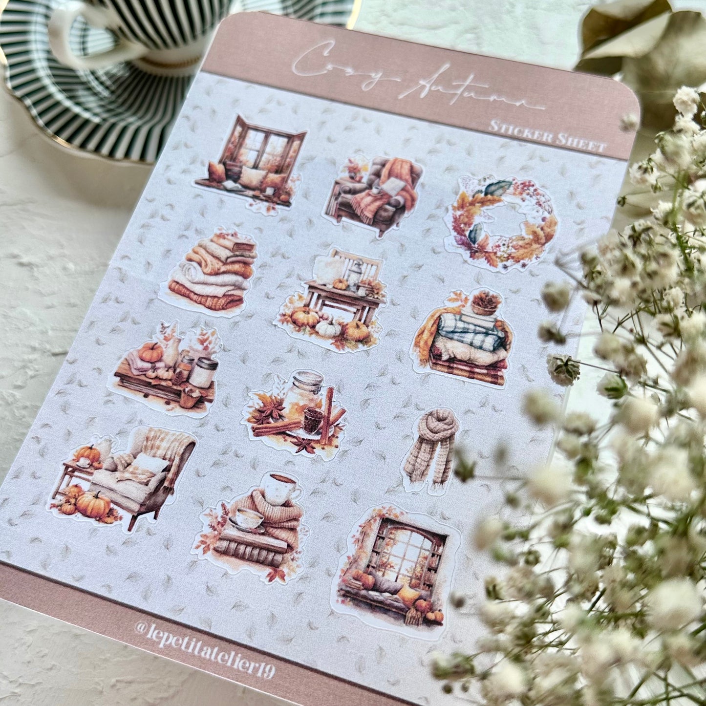 STICKERS · COZY AUTUMN