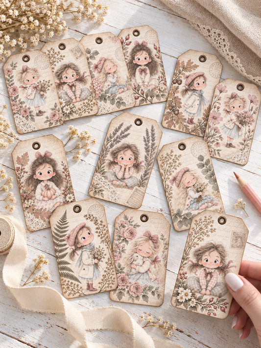 Kit Tag Autumn Time · Etiquetas