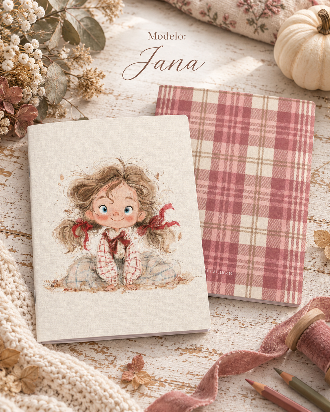 LIBRETAS · Colección Cute Girl