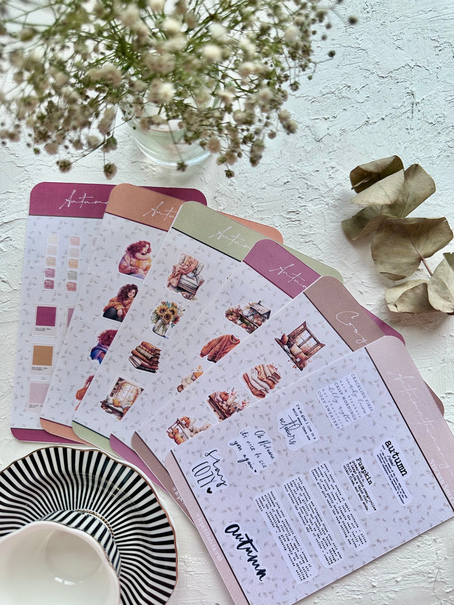 STICKERS · AUTUMN TIMES