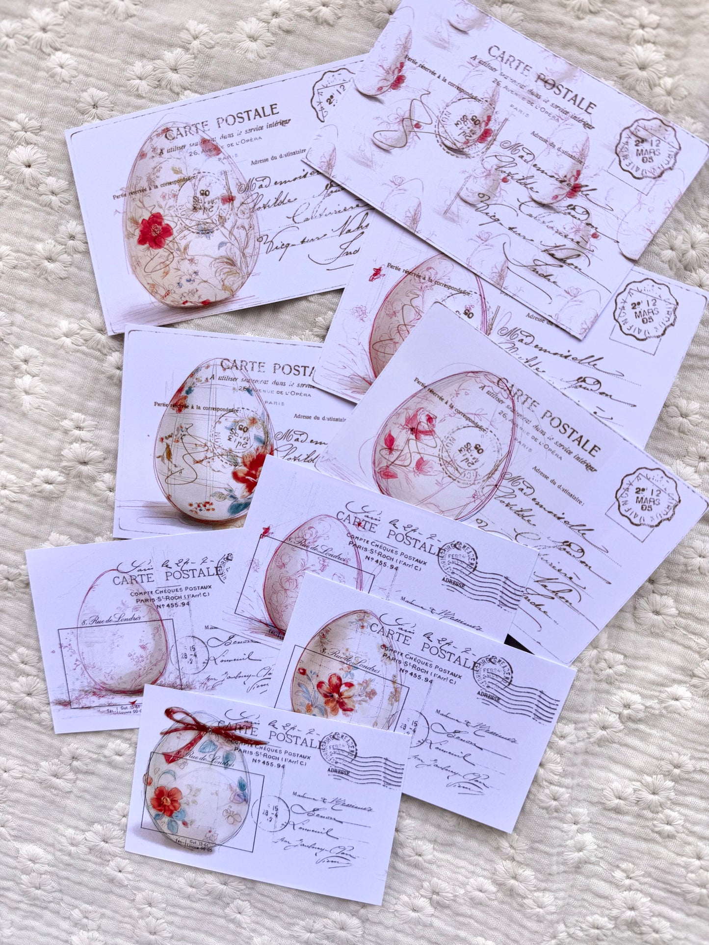 Floral Postcards · Postcards