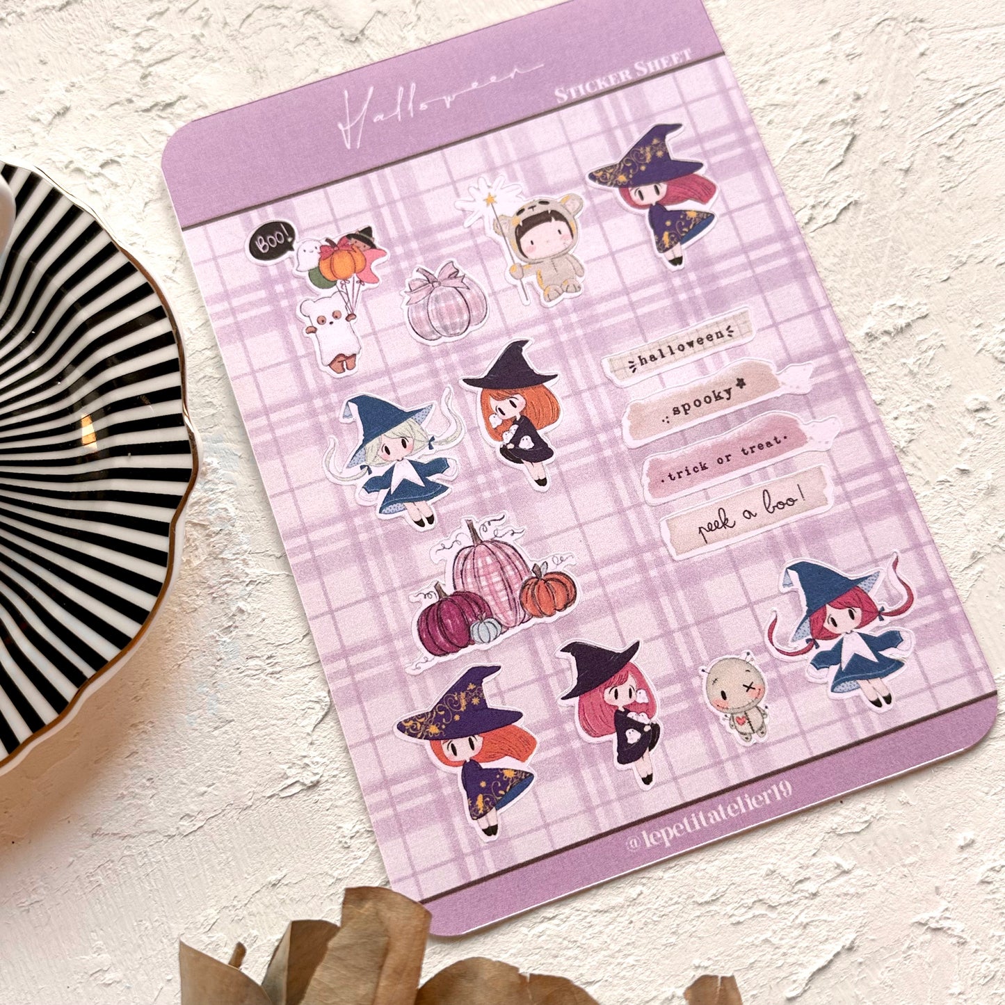 STICKERS · CUTE HALLOWEEN