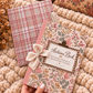 Autumn Book · Un libro con papeles, etiquetas, die cuts, postales...