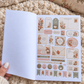 Autumn Book · Un libro con papeles, etiquetas, die cuts, postales...