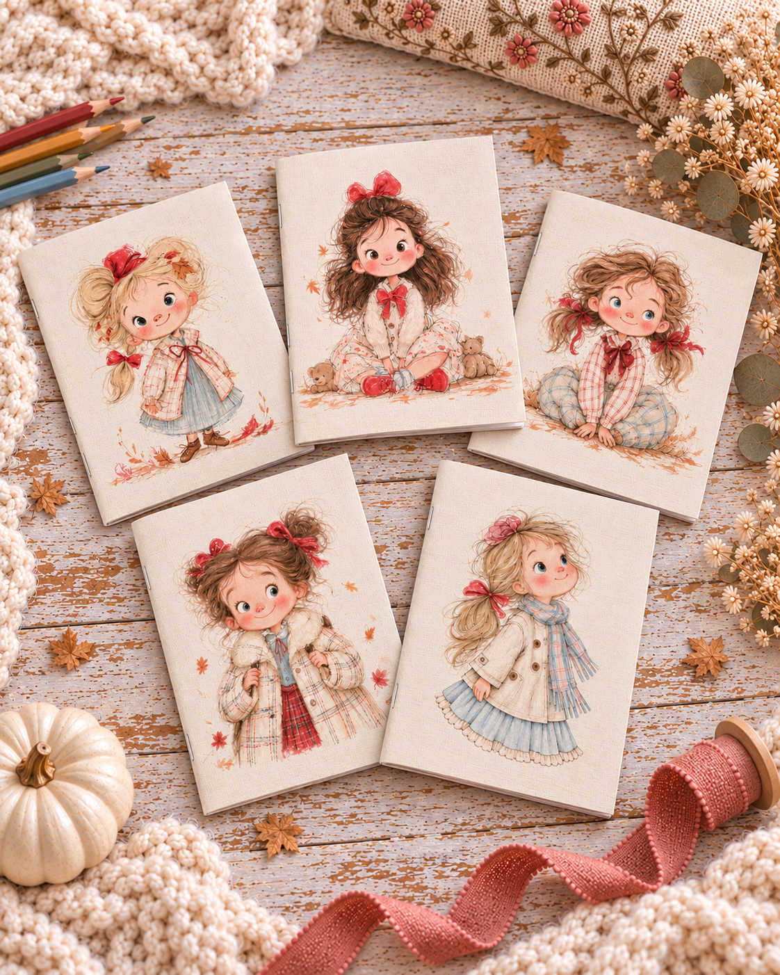 LIBRETAS · Colección Cute Girl