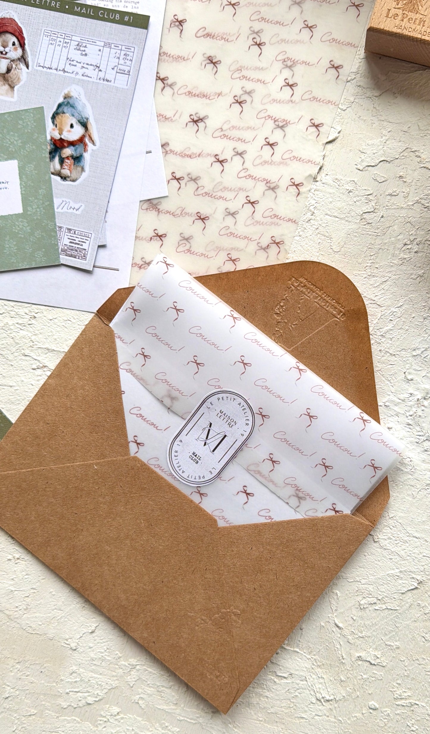 MAIL CLUB · Maison Lettre (Envios en España)