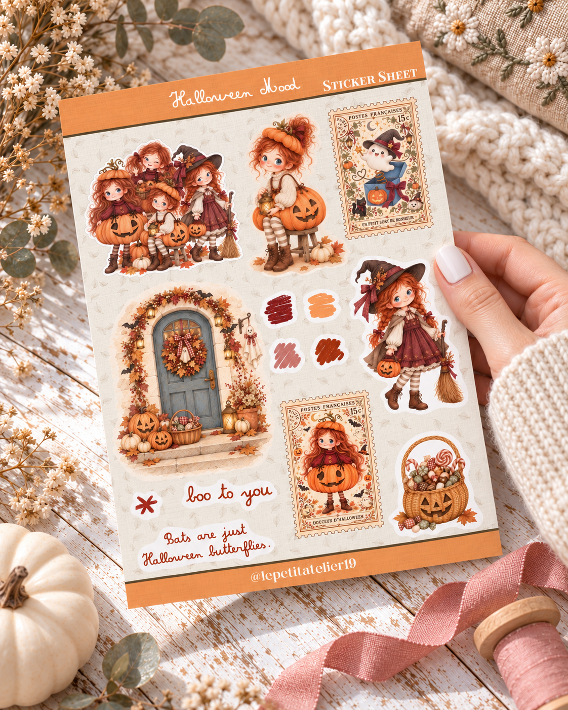 STICKERS · HALLOWEEN MOOD