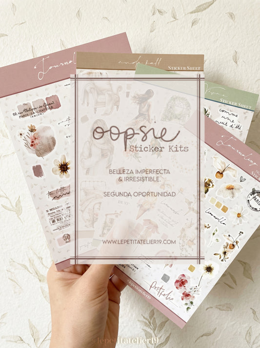 Oopsie Sticker Kits | Segunda Oportunidad