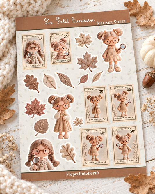 STICKERS · LE PETIT CURIEUSE