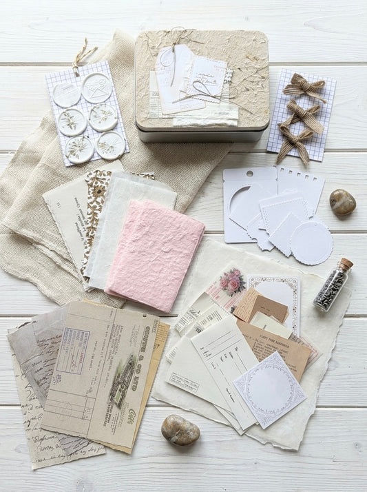 Lata Decorada · Colección Vintage Letters