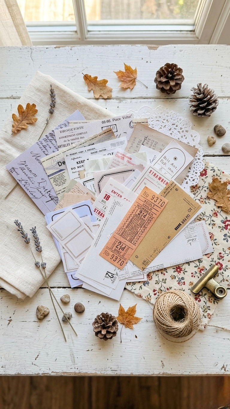 Ephemera Vellum Pouch · Colección Atelier
