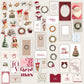 Lata con Die Cuts de Navidad