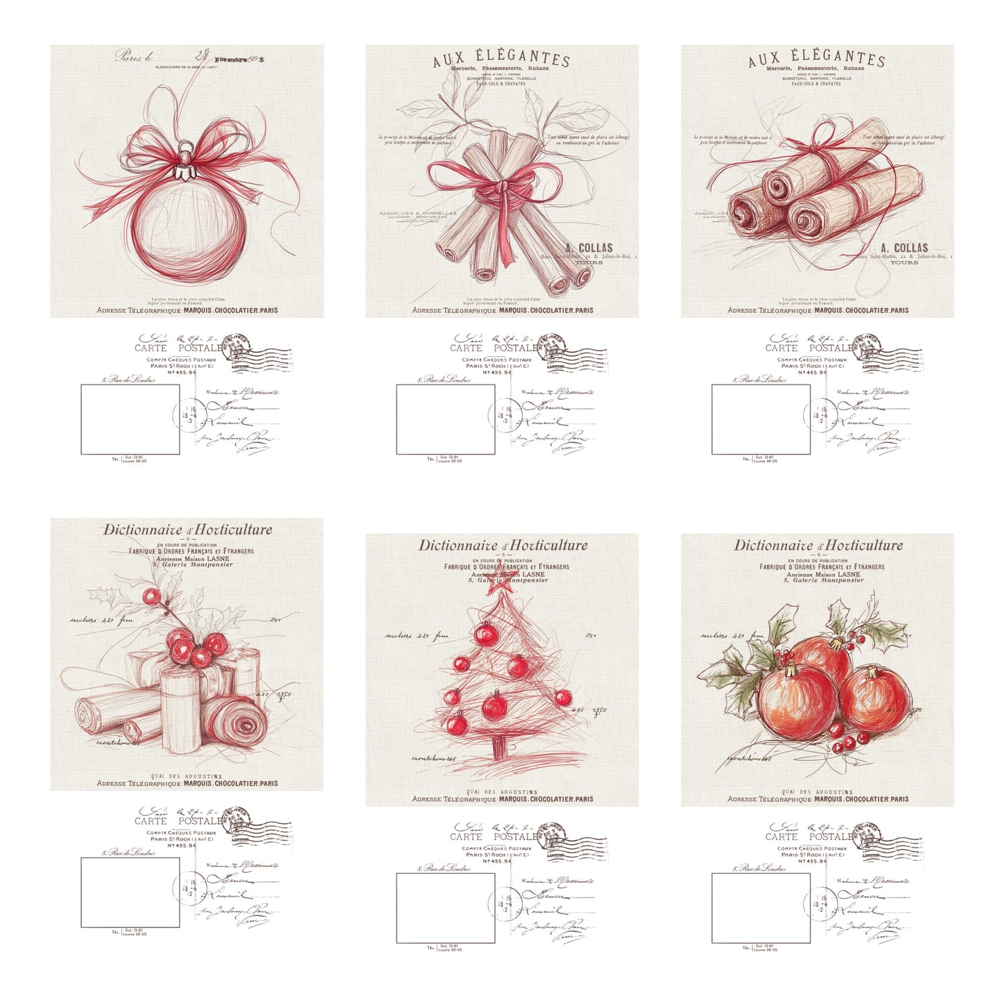 Floral Postcards · Postcards