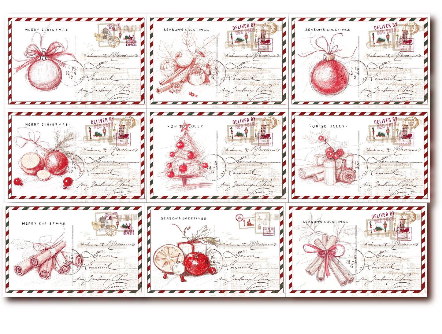 Floral Postcards · Postcards