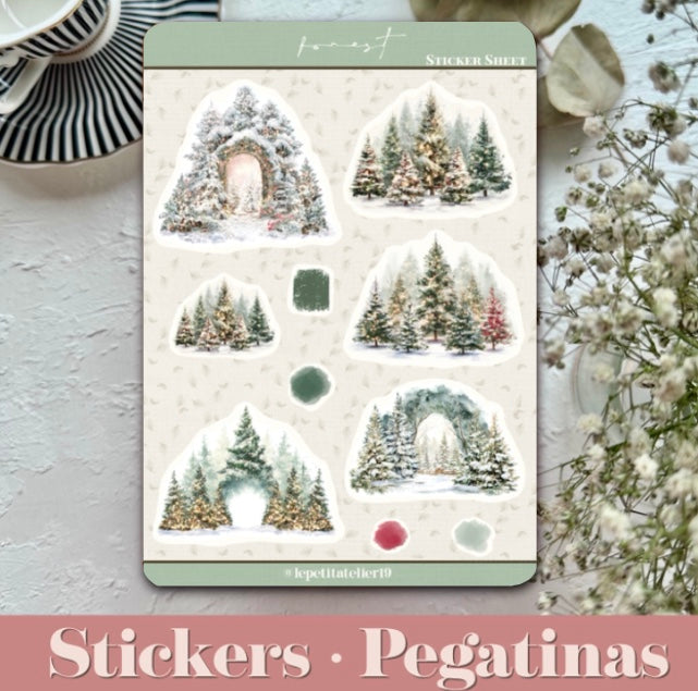 STICKERS · FOREST