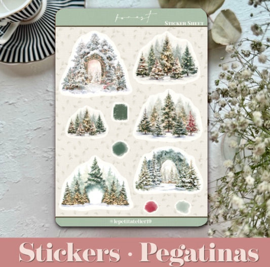 STICKERS · FOREST