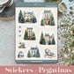 STICKERS · BLUE