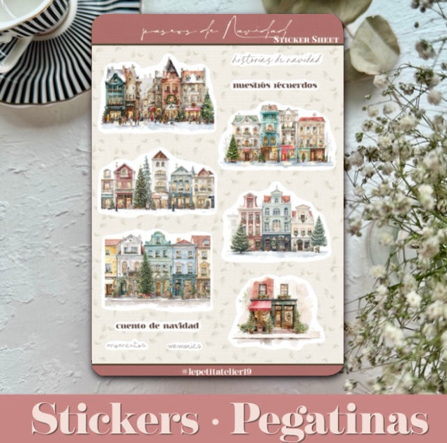 STICKERS · PASEOS DE NAVIDAD