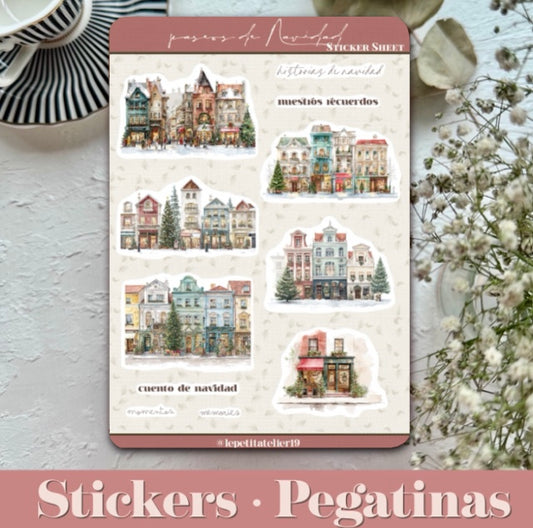 STICKERS · PASEOS DE NAVIDAD