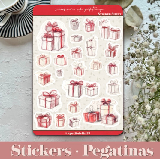 STICKERS · SEASON OF GIFTING