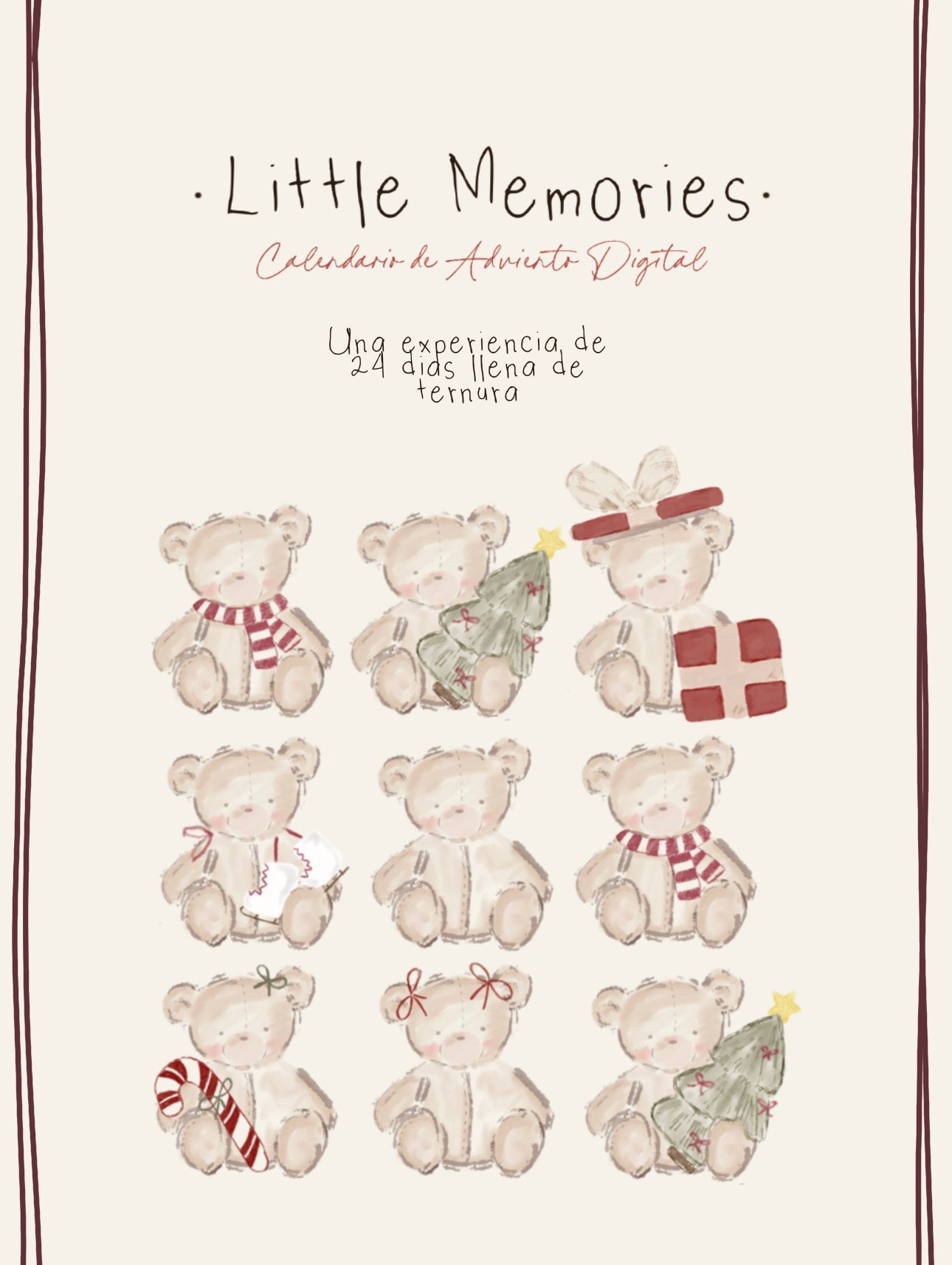 Calendario de Adviento Digital · Little Memories