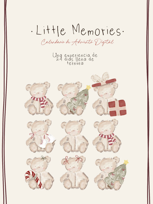 Calendario de Adviento Digital · Little Memories