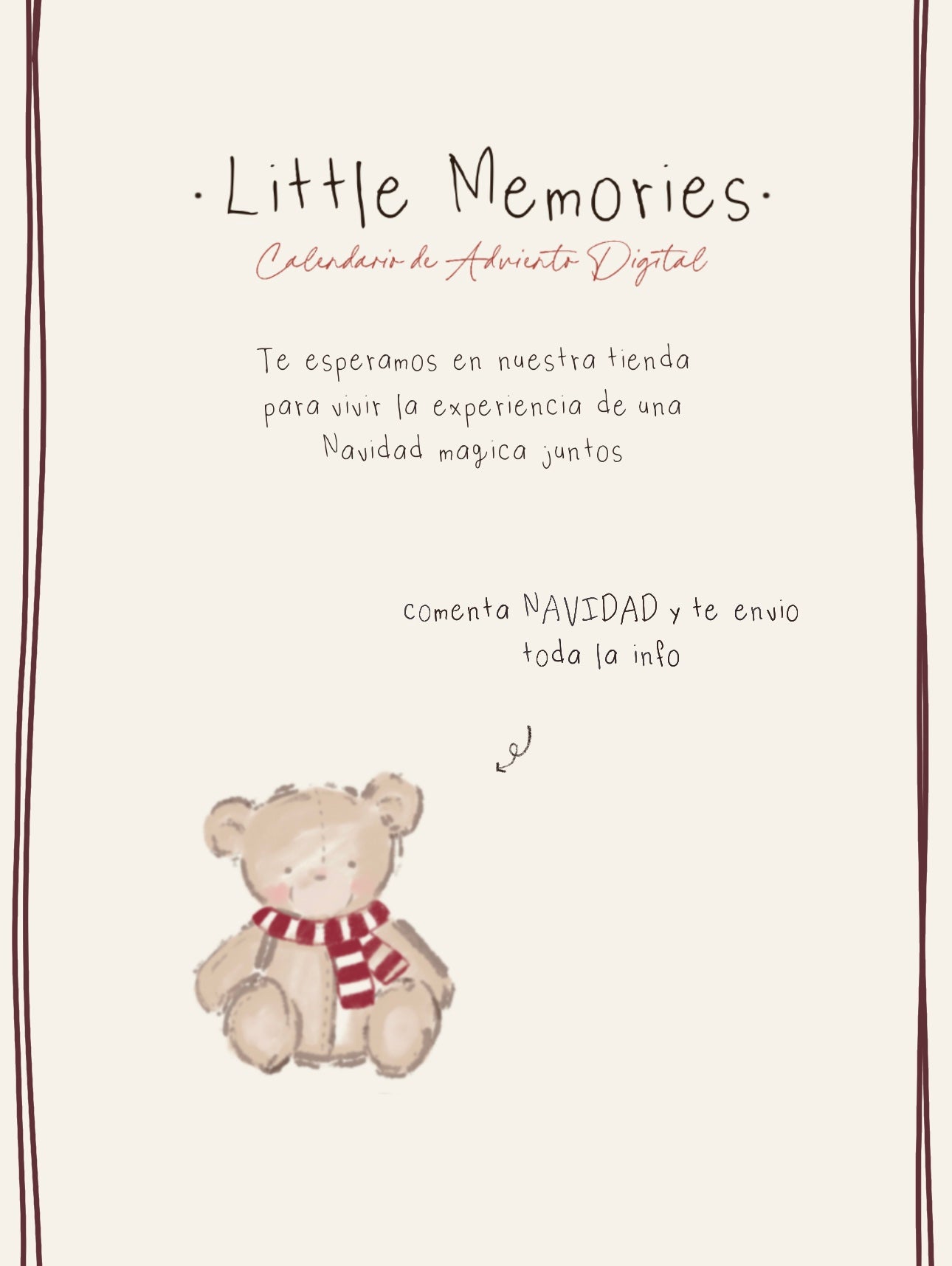Calendario de Adviento Digital · Little Memories