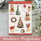 STICKERS · MERRY XMAS