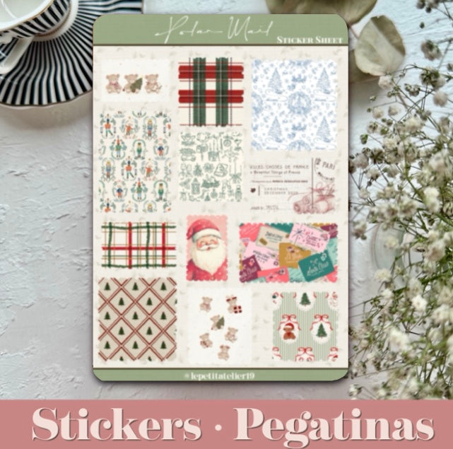 STICKERS · POLAR MAIL