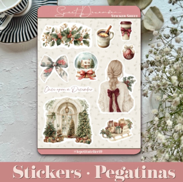 STICKERS · SWEET DECEMBER