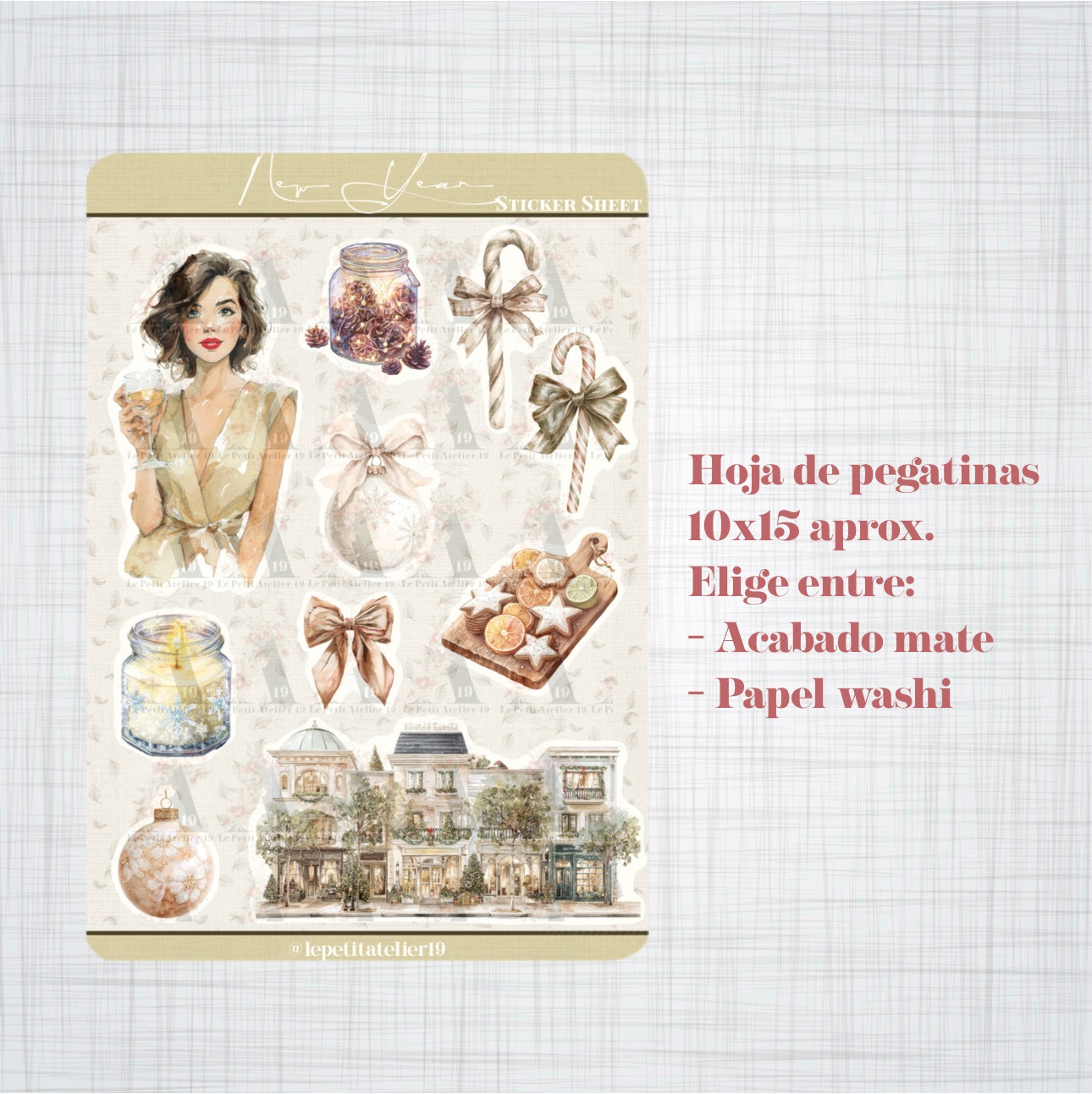 STICKERS · NEW YEAR