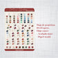 STICKERS · XMAS SWATCHES