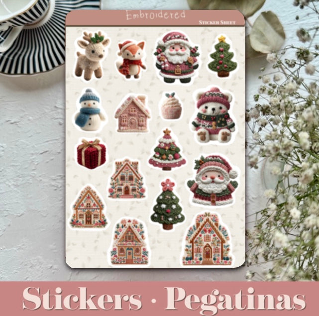 STICKERS · EMBROIDERED