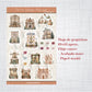 STICKERS · PETITE VILLAGE MAGIQUE