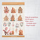 STICKERS · GINGERBREAD