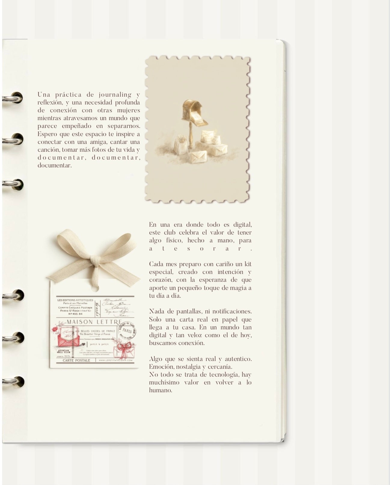 MAIL CLUB · Maison Lettre (Envios en España)