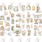 DIE CUTS Nursery - 104 Piezas Troqueladas (Recortables)