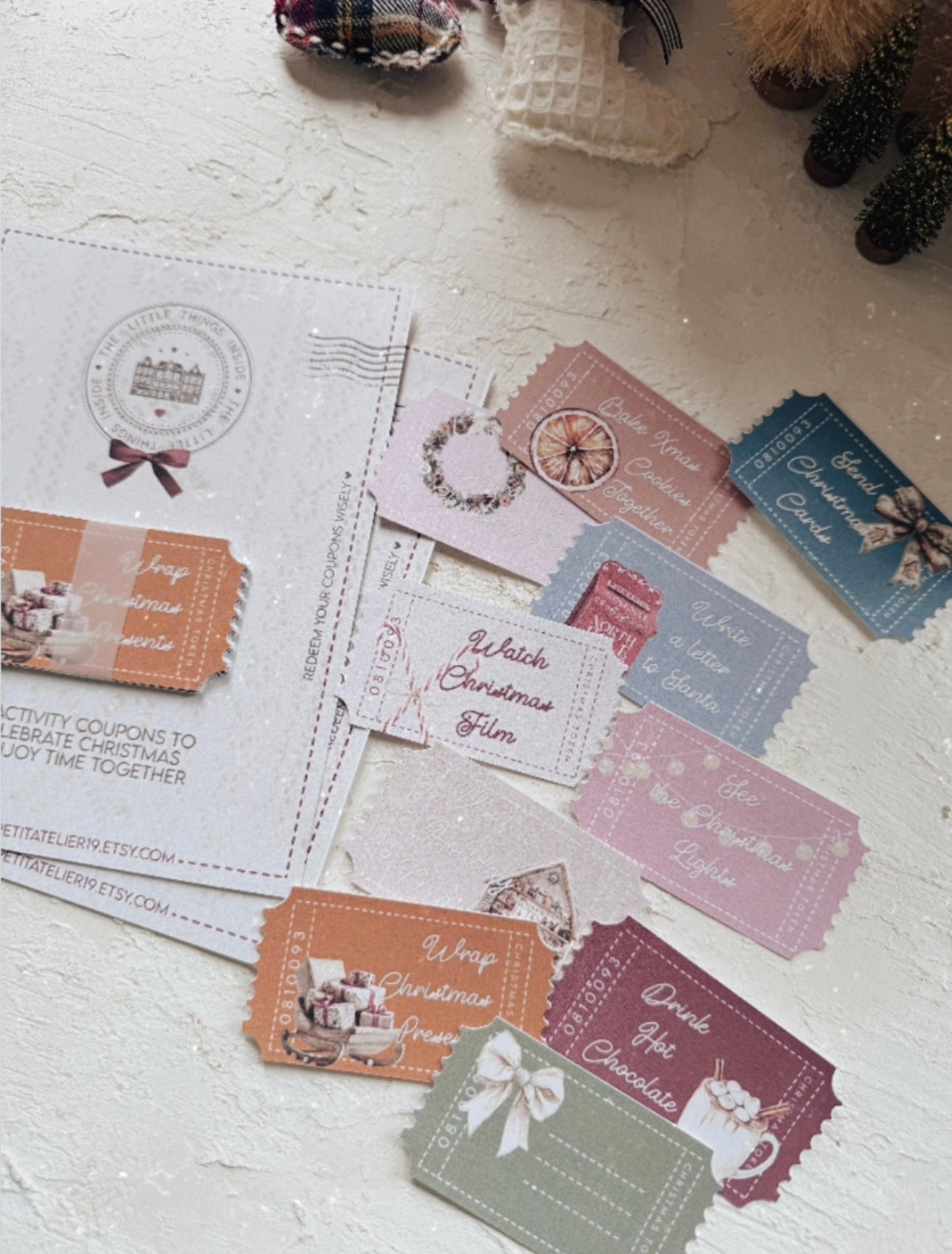 ACTIVITY COUPONS CHRISTMAS Edition | Kit TOKENS