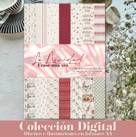 Colección de papeles NAVIDAD | Erase una vez