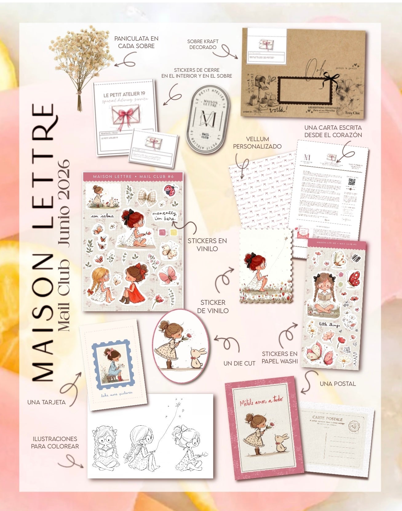 MAIL CLUB · Maison Lettre (Envios en España)