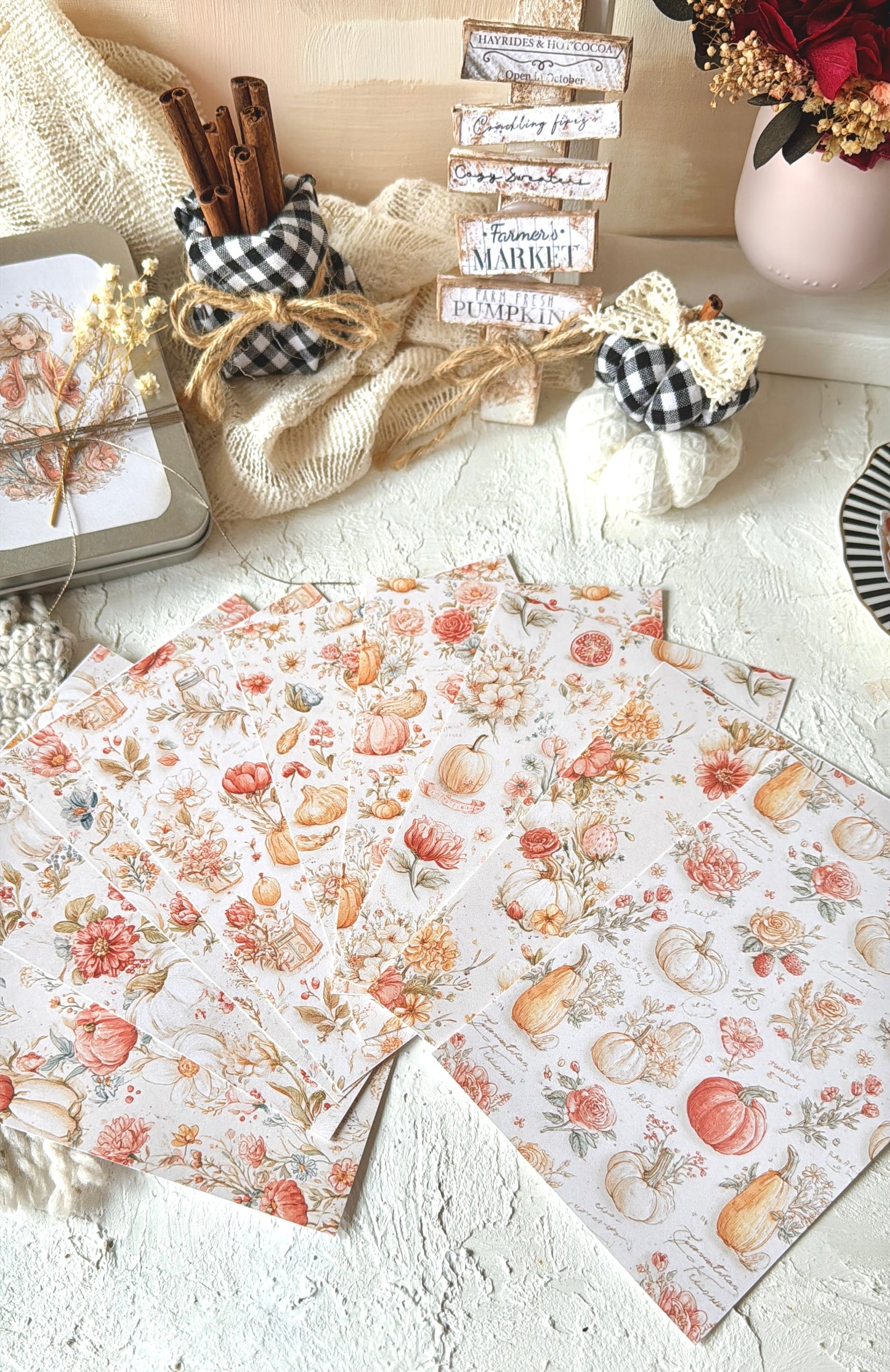 Floral Postcards · Postcards