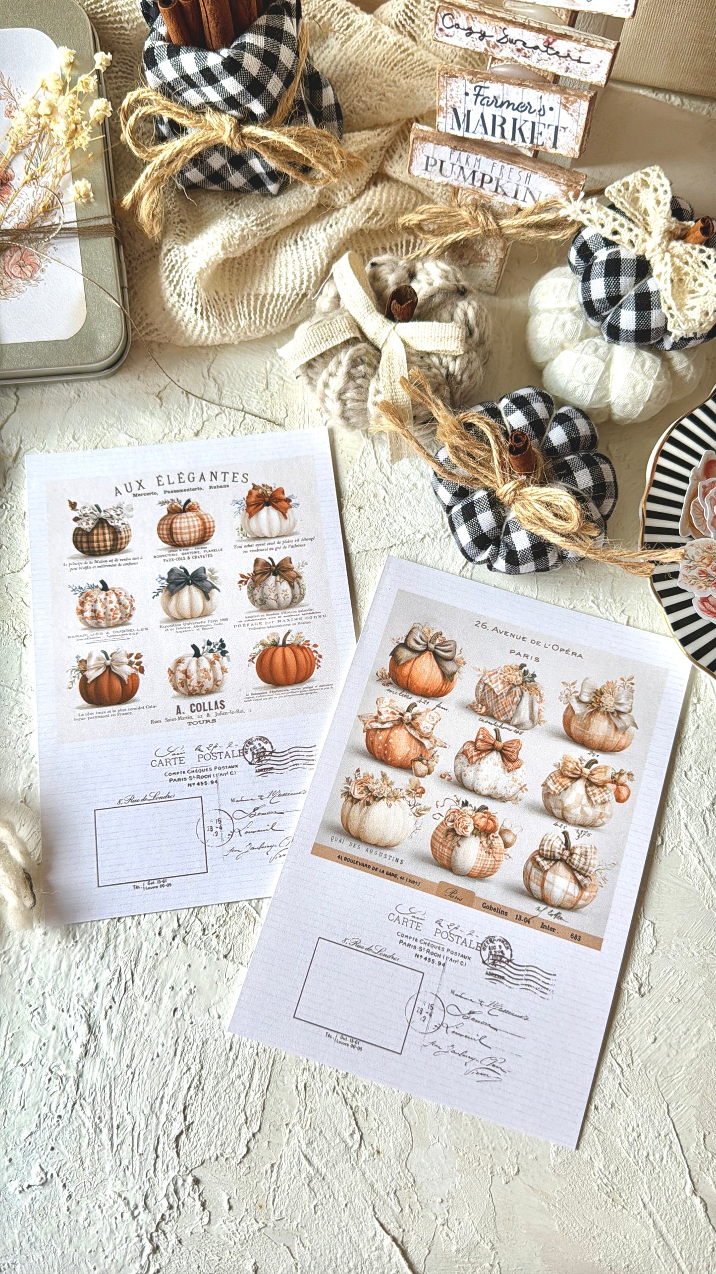 Floral Postcards · Postcards