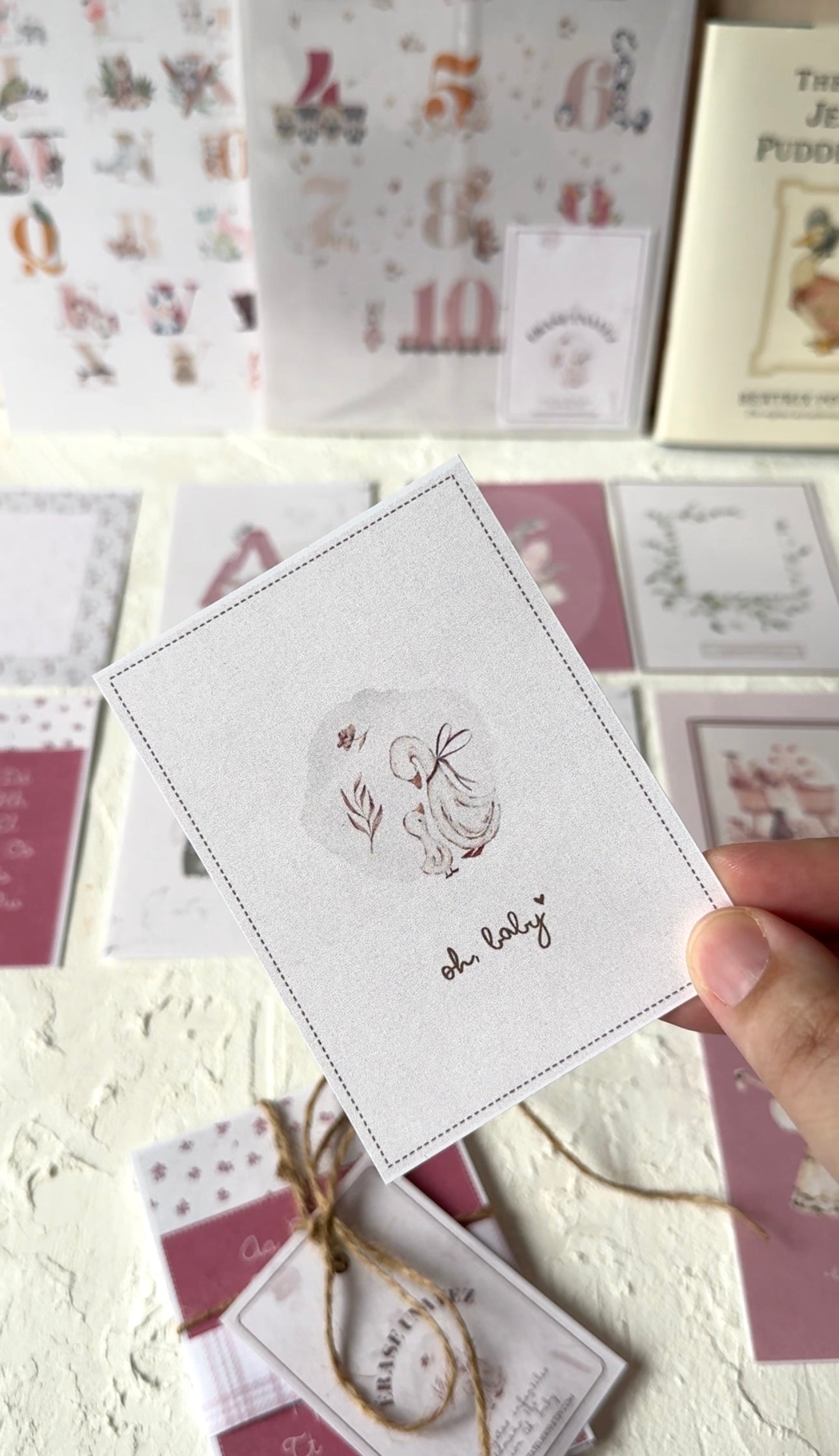 Oh baby - Nursery CARDS