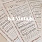 KIT VINTAGE NAVIDAD