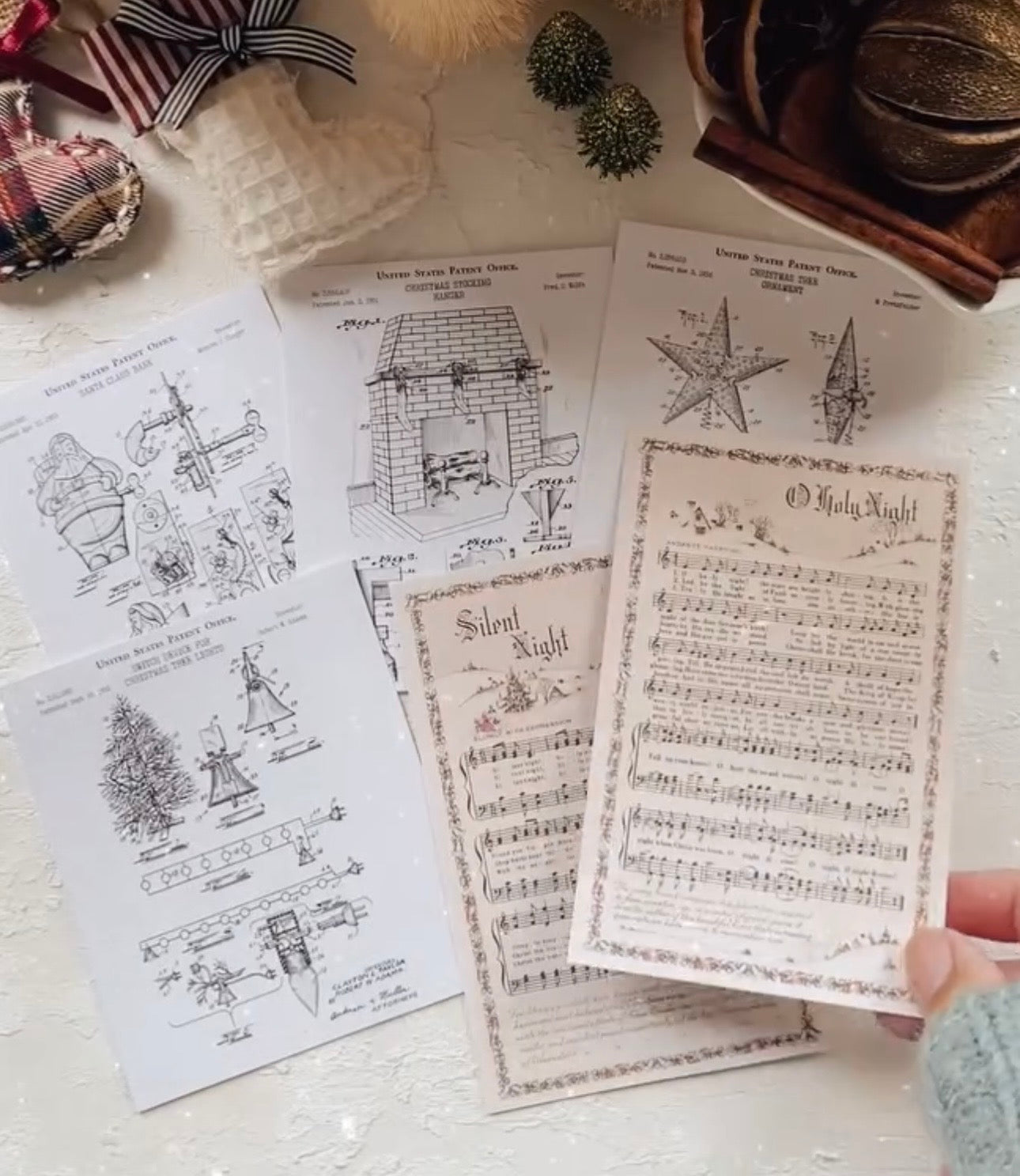 KIT VINTAGE NAVIDAD