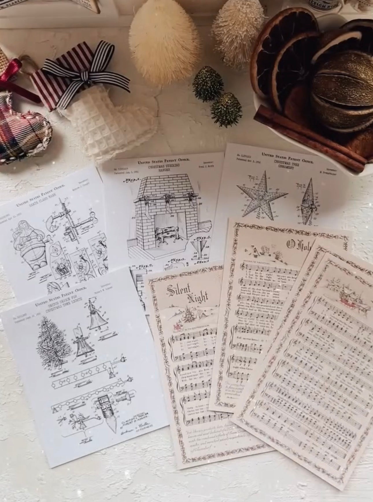 KIT VINTAGE NAVIDAD