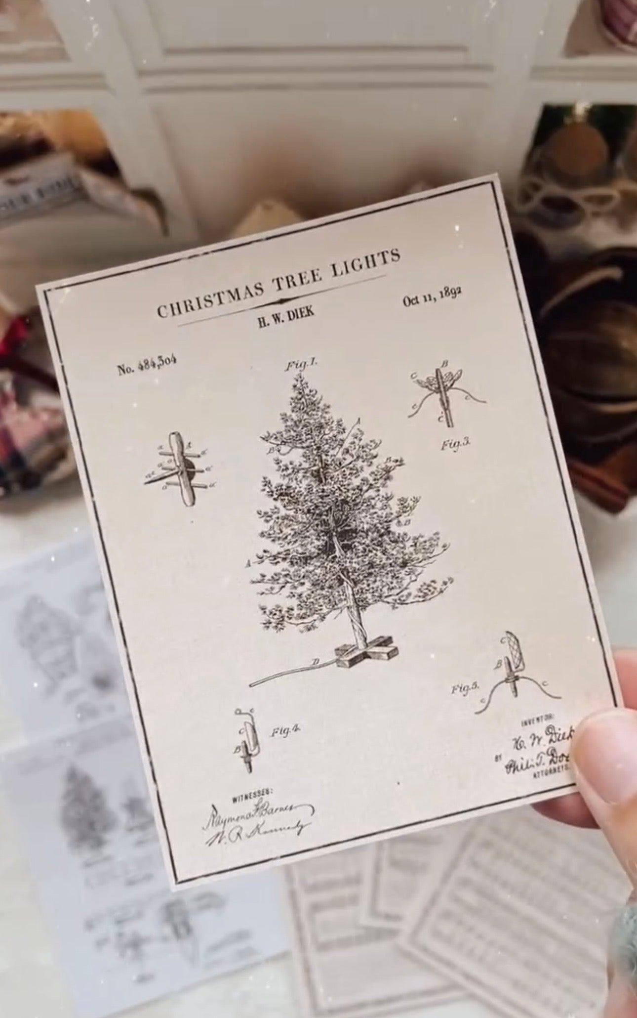 KIT VINTAGE NAVIDAD