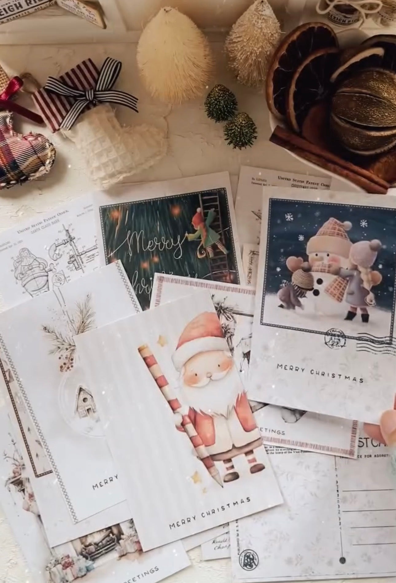 KIT VINTAGE NAVIDAD