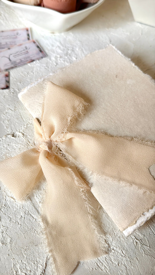 Journal Handmade Personalizable · Bow