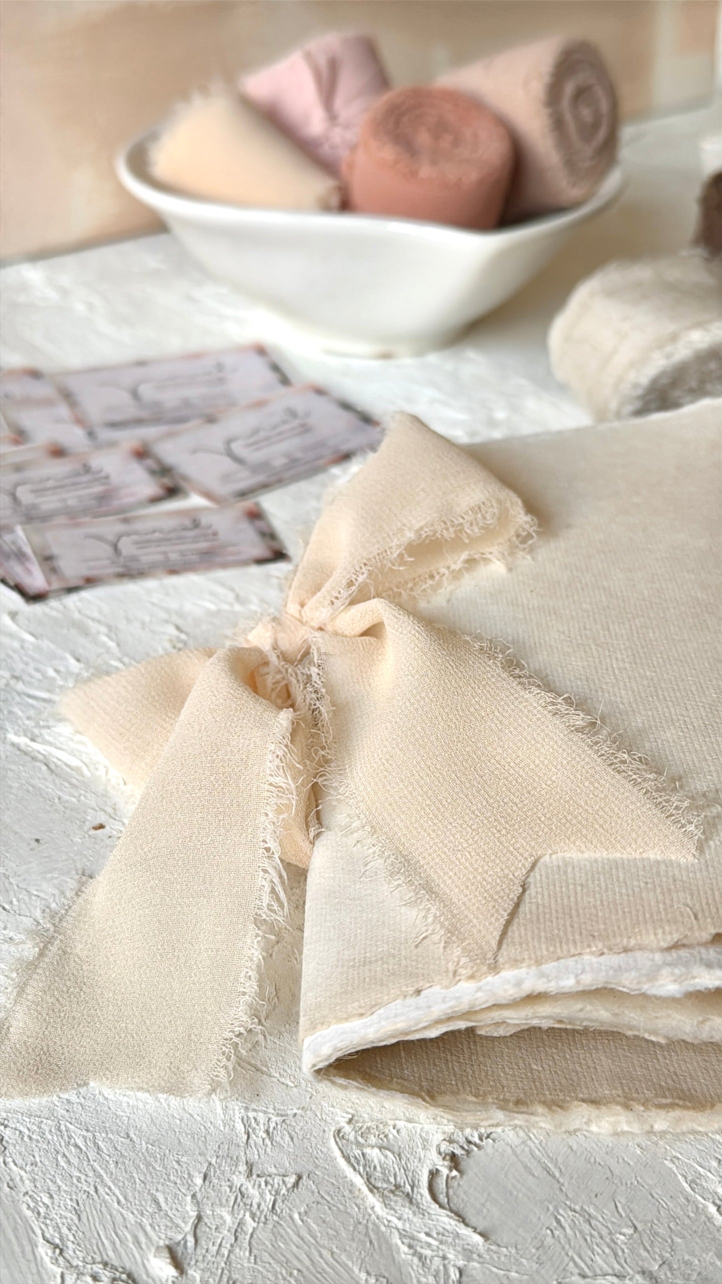 Journal Handmade Personalizable · Bow